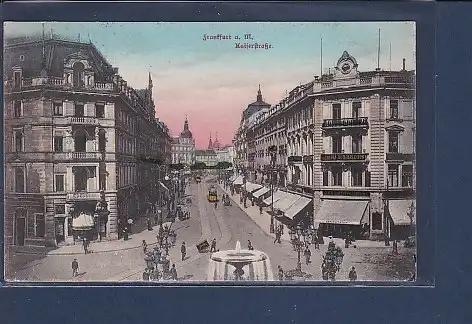 AK Frankfurt a.M. Kaiserstraße 1908
