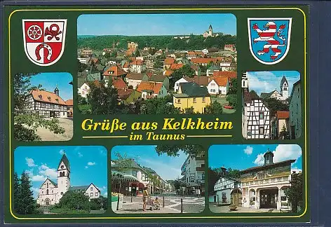 Wappen AK Grüße aus Kelkheim im Taunus 6.Ansichten 2000