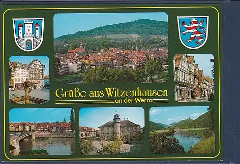 Wappen AK Grüße aus Witzenhausen an der Werra 6.Ansichten 2000