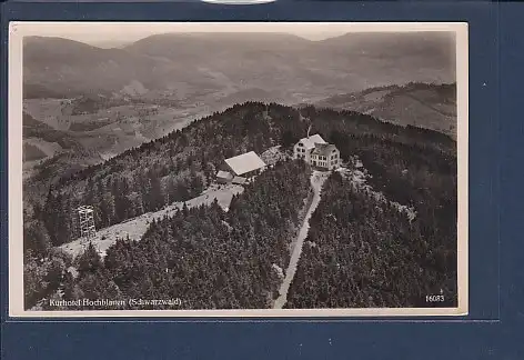 AK Kurhotel Hochblauen ( Schwarzwald) Luftbild 1940