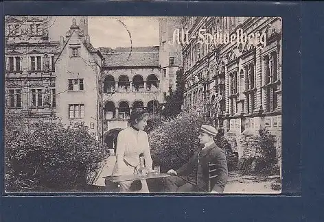 AK Alt - Heidelberg ( Student) 1905