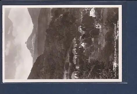 AK Lahr Schwarzwald Blick auf Ruine Hohengeroldseck 1953