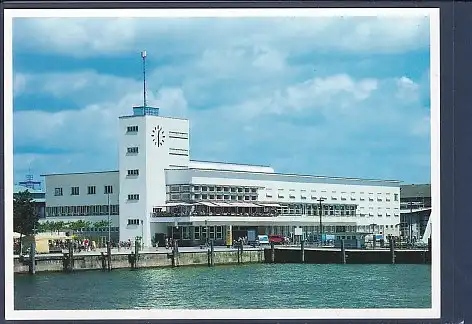 AK Zeppelin Museum Friedrichshafen Außenansicht Seeseite 1990