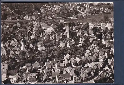AK Benningen / Neckar Luftbild 1965