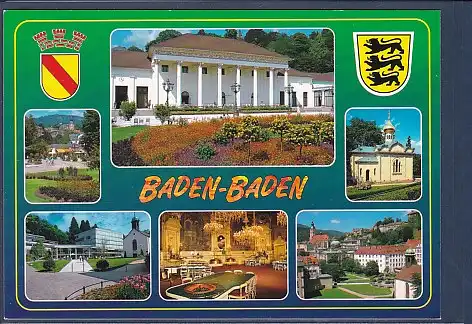 Wappen AK Baden Baden 6.Ansichten 2000