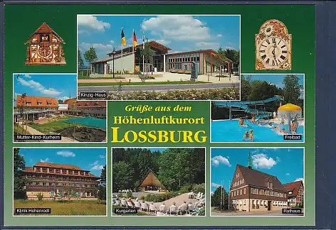 Wappen AK Grüße aus dem Höhenluftkurort Lossburg 6.Ansichten 2000