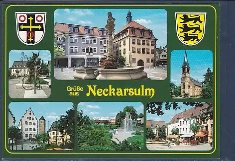 Wappen AK Grüße aus Neckarsulm 6.Ansichten 2000