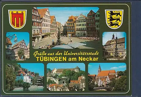 Wappen AK Grüße aus der Universitätsstadt Tübingen am Neckar 2000