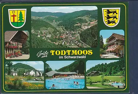 Wappen AK Grüße aus Todtmoos im Schwarzwald 6.Ansichten 2000