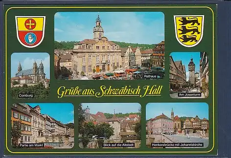 Wappen AK Grüße aus Schwäbisch Hall 6.Ansichten 2000