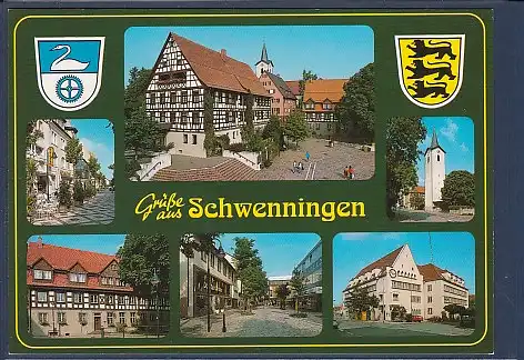 Wappen AK Grüße aus Schwenningen 6.Ansichten 2000