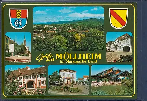 Wappen AK Grüße aus Müllheim im Markgräfler Land 6.Ansichten 2000