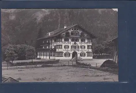 AK Terofals Gasthaus zur Post Neuhaus bei Schliersee 1940