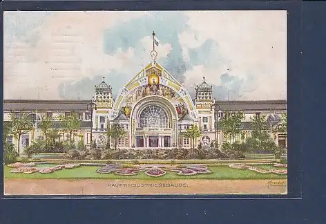 AK Hauptindustriegebäude Nürnberg Landes Ausstellung 1906