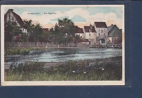 AK Grafenwöhr Am Stadttor 1930