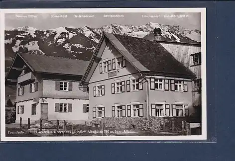 AK Fremdenheim mit Bäckerei u. Nebenhaus Riedle Altstädten 1960