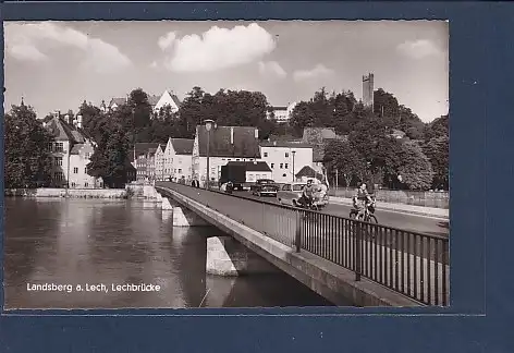 AK Landsberg a. Lech Lechbrücke 1960