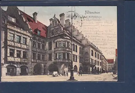 AK München Kgl. Hofbräuhaus 1905