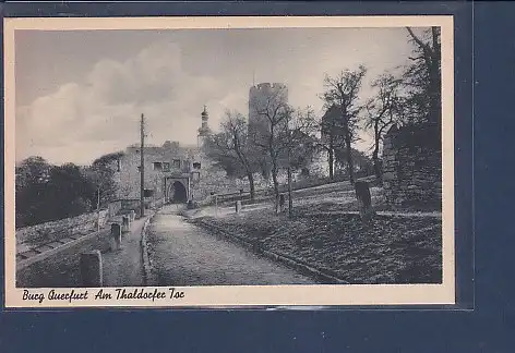 AK Burg Querfurt Am Thaldorfer Tor 1930