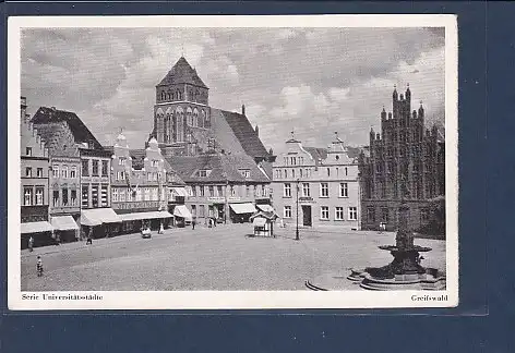 AK Serie Universitätsstädte Greifswald 1930