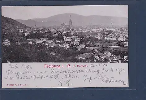 AK Freiburg i. B. v. Hebsack 1901