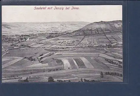 AK Saaletal mit Jenzig bei Jena 1920