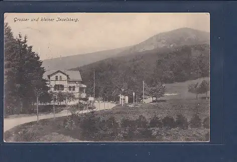 AK Grosser und kleiner Inselsberg 1911