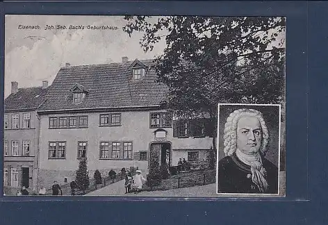 AK Eisenach Joh. Seb. Bachs Geburtshaus 1923