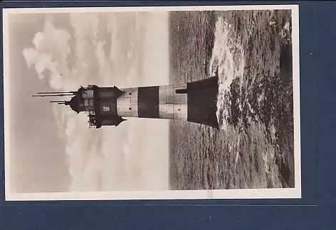 AK Rotesand Leuchtturm an der Wesermündung 1930