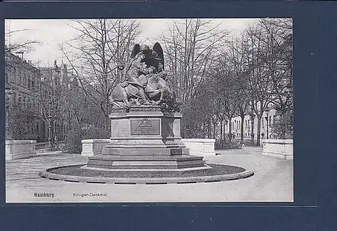 AK Hamburg Krieger Denkmal 1920