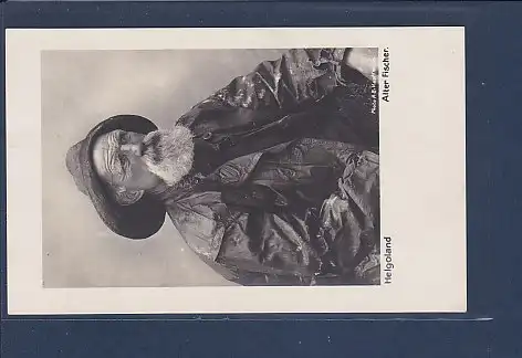 AK Helgoland Alter Fischer 1940