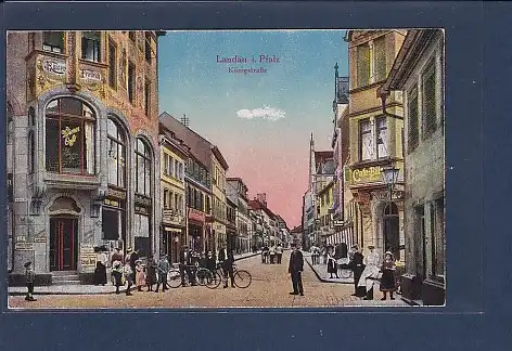 AK Landau i. Pfalz  Königstraße, 1920
