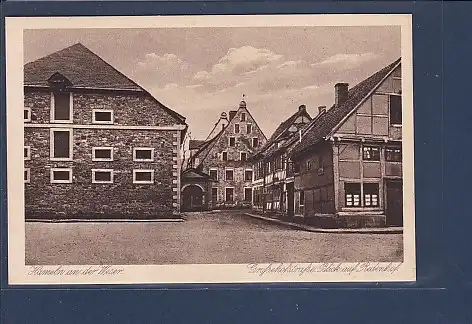 AK Hameln an der Weser Grossehofstraße Blick auf Redenhof 1920