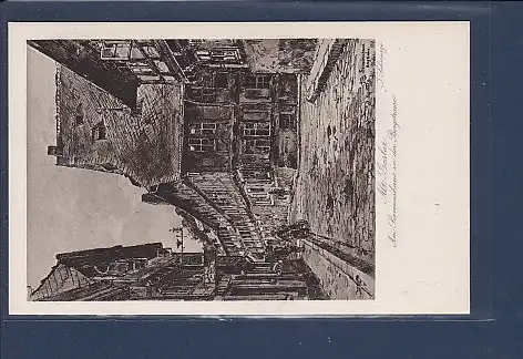 AK Alt Goslar Am Siemenshaus in der Bergstrasse 1920