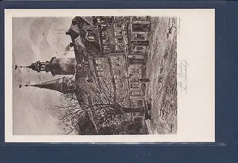 AK Alt Goslar Am Schuhhof 1920