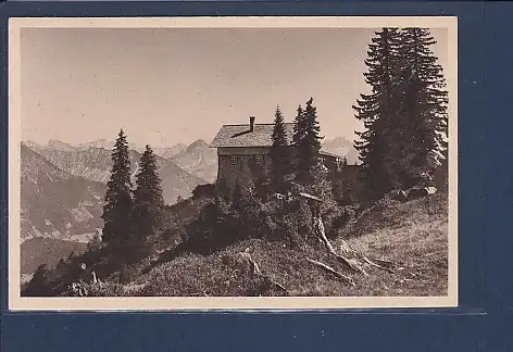 AK Kemptener Skihütte bei Fischen i. Allg. 1925