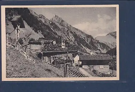 AK Allgäuer Alpen Gerstruben mit Höfats 1930