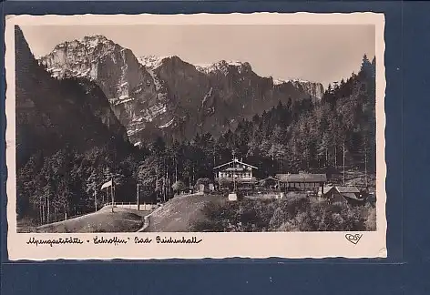 AK Alpengaststätte - Schroffen - Bad Reichenhall 1937