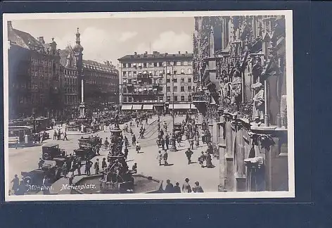 AK München Marienplatz 1930