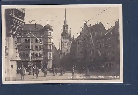 AK München - Marien Platz 1926