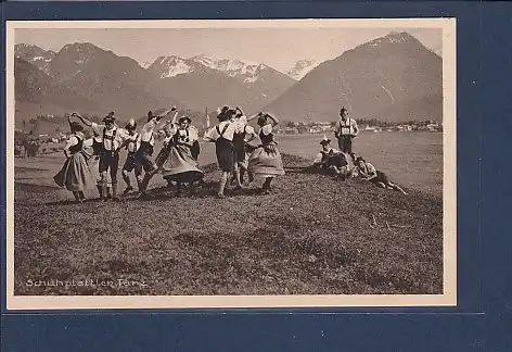 AK Schuhplattler Tanz 1925