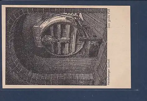 AK Heidelberger Schloß Das große Faß 1925