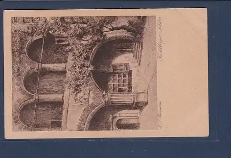 AK Heidelberger Schloss 1925