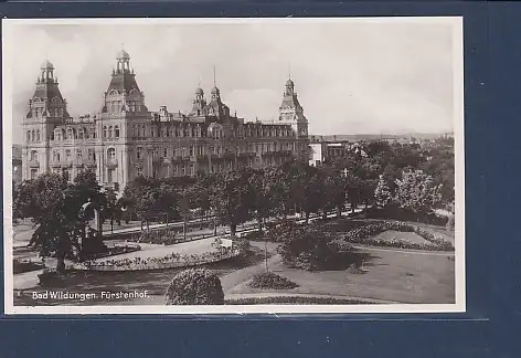 AK Bad Wildungen Fürstenhof 1930