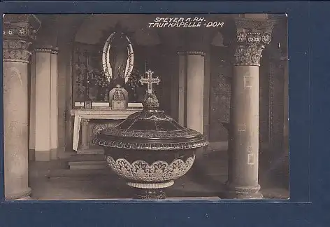 AK Speyer a. Rh. Taufkapelle - Dom 1940