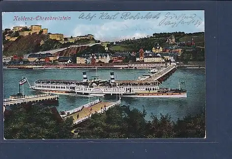 AK Koblenz - Ehrenbreitstein 1931