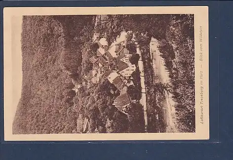 AK Luftkurort Treseburg im Harz - Blick vom Wildstein 1923