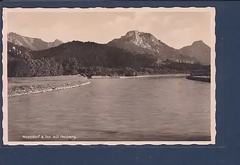 AK Nussdorf a. Inn mit Heuberg 1935