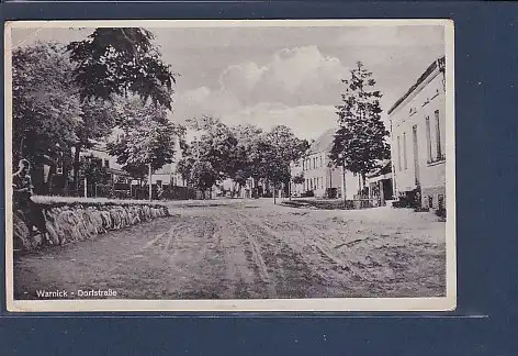 AK Warnick - Dorfstraße 1943