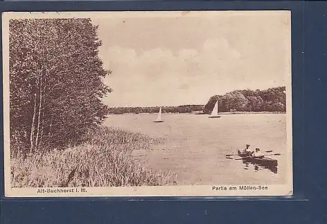 AK Alt-Buchhorst i.M. Partie am Möllen See 1928